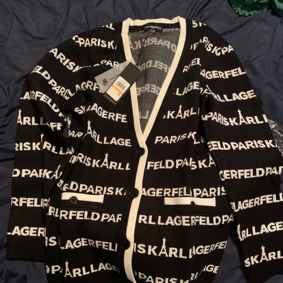 KARL LAGERFELD CARDIGAN - Picture 2 of 4
